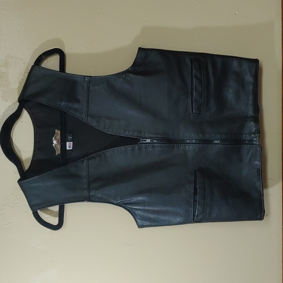 Harley-Davidson Other - Harley-Davidson Leather Vest S